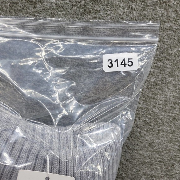 Lucy Paris Womens Large Gray Cable Knit Ribbed Turtle Neck Sweater NWT - Picture 13 of 13